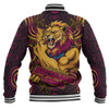 Brisbane Lions Baseball Jacket Spirit Warriors Of The Game