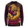 Brisbane Lions Long Sleeve T-shirt Spirit Warriors Of The Game