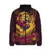 Brisbane Lions Padded Jacket Spirit Warriors Of The Game