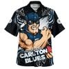 Carlton Hawaiian Shirt Spirit Warriors Of The Game Carlton Hawaiian Shirt Spirit Warriors Of The Game