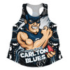 Carlton Women Racerback Singlet Spirit Warriors Of The Game Carlton Women Racerback Singlet Spirit Warriors Of The Game