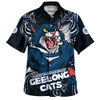 Geelong Cats Hawaiian Shirt Spirit Warriors Of The Game Geelong Cats Hawaiian Shirt Spirit Warriors Of The Game