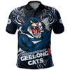Geelong Cats Polo Shirt Spirit Warriors Of The Game