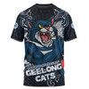 Geelong Cats T-Shirt Spirit Warriors Of The Game