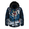 Geelong Cats Hooded Padded Jacket Spirit Warriors Of The Game