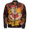 Gold Coast SUNS Bomber Jacket Spirit Warriors Of The Game