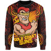 Gold Coast SUNS Sweatshirt Spirit Warriors Of The Game