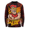 Gold Coast SUNS Long Sleeve T-shirt Spirit Warriors Of The Game
