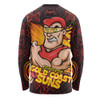 Gold Coast SUNS Long Sleeve T-shirt Spirit Warriors Of The Game
