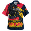 Adelaide Crows Hawaiian Shirt Australian Football Finals Premiership Spirit