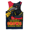 Adelaide Crows Men Singlet Australian Football Finals Premiership Spirit Adelaide Crows Men Singlet Australian Football Finals Premiership Spirit