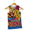 Brisbane Lions Men Singlet Australian Football Finals Premiership Spirit Brisbane Lions Men Singlet Australian Football Finals Premiership Spirit