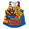 Brisbane Lions Women Racerback Singlet Australian Football Finals Premiership Spirit