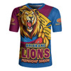 Brisbane Lions Rugby Jersey Australian Football Finals Premiership Spirit