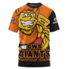 GWS GIANTS T-Shirt Australian Football Finals Premiership Spirit