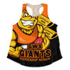 GWS GIANTS Women Racerback Singlet Australian Football Finals Premiership Spirit