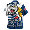 Geelong Cats Hawaiian Shirt Australian Football Finals Premiership Spirit