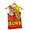 Gold Coast SUNS Men Singlet Australian Football Finals Premiership Spirit