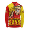 Gold Coast SUNS Long Sleeve Polo Shirt Australian Football Finals Premiership Spirit