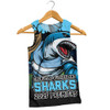 Cronulla-Sutherland Sharks Men Singlet Unleash Power In The Ultimate Battle