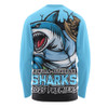 Cronulla-Sutherland Sharks Long Sleeve T-shirt Unleash Power In The Ultimate Battle Cronulla-Sutherland Sharks Long Sleeve T-shirt Unleash Power In The Ultimate Battle