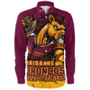 Brisbane Broncos Long Sleeve Shirt Unleash Power In The Ultimate Battle