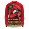 Redcliffe Dolphins Long Sleeve T-shirt Unleash Power In The Ultimate Battle Redcliffe Dolphins Long Sleeve T-shirt Unleash Power In The Ultimate Battle