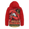 Redcliffe Dolphins Hooded Padded Jacket Unleash Power In The Ultimate Battle
