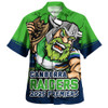 Canberra Raiders Hawaiian Shirt Unleash Power In The Ultimate Battle