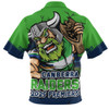 Canberra Raiders Zip Polo Shirt Unleash Power In The Ultimate Battle