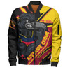 Adelaide Crows Bomber Jacket Battlefield Glory Gear Adelaide Crows Bomber Jacket Battlefield Glory Gear