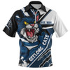 Geelong Cats Zip Polo Shirt Battlefield Glory Gear