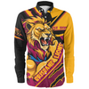 Brisbane Lions Long Sleeve Shirt Battlefield Glory Gear