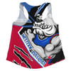 Western Bulldogs Women Racerback Singlet Battlefield Glory Gear