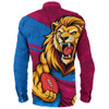 Brisbane Lions Long Sleeve Shirt Defend The Pride