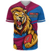 Brisbane Lions Baseball Shirt Defend The Pride Brisbane Lions Baseball Shirt Defend The Pride