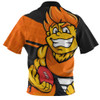 GWS GIANTS Zip Polo Shirt Defend The Pride