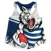Geelong Cats Women Racerback Singlet Defend The Pride
