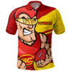 Gold Coast SUNS Polo Shirt Defend The Pride Gold Coast SUNS Polo Shirt Defend The Pride