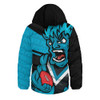 Port Adelaide Hooded Padded Jacket Defend The Pride Port Adelaide Hooded Padded Jacket Defend The Pride