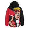 St Kilda Hooded Padded Jacket Defend The Pride