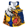 West Coast Eagles Women Racerback Singlet Defend The Pride