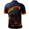 Adelaide Crows Polo Shirt Premiership Series Flame Edition