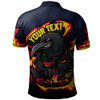 Adelaide Crows Polo Shirt Premiership Series Flame Edition