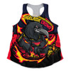 Adelaide Crows Women Racerback Singlet Premiership Series Flame Edition