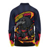 Adelaide Crows Long Sleeve Polo Shirt Premiership Series Flame Edition