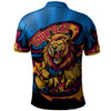 Brisbane Lions Polo Shirt Premiership Series Flame Edition