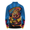 Brisbane Lions Long Sleeve Polo Shirt Premiership Series Flame Edition Brisbane Lions Long Sleeve Polo Shirt Premiership Series Flame Edition
