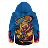 Brisbane Lions Hooded Padded Jacket Premiership Series Flame Edition