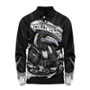 Collingwood Long Sleeve Polo Shirt Premiership Series Flame Edition
